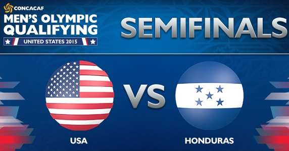 Hora y Canal Estados Unidos vs Honduras Semifinales Preolímpico