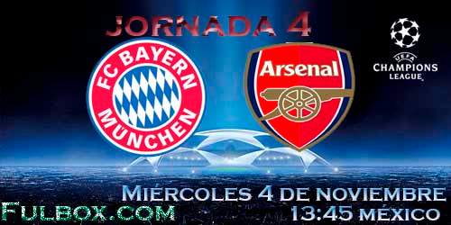 Bayern M Nich Vs Arsenal Hora Y Canal Jornada Champions League