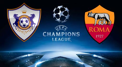 Qarabag vs Roma EN VIVO Hora, Canal, Dónde ver Jornada 2 Champions League 2017-18