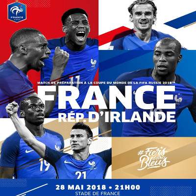 Francia vs Irlanda EN VIVO Hora, Canal, Dónde ver Amistoso FIFA 2018