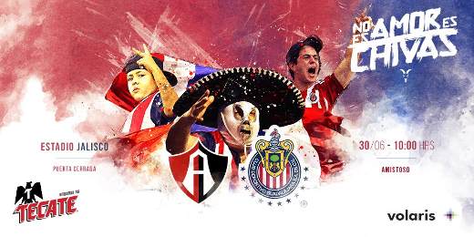 Chivas Vs Atlas EN VIVO Hora, Canal, Dónde Ver Amistoso Pretemporada 2018