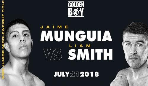 Jaime Munguía vs Liam Smith EN VIVO Hora, Canal, Dónde ver Pelea Box 2018