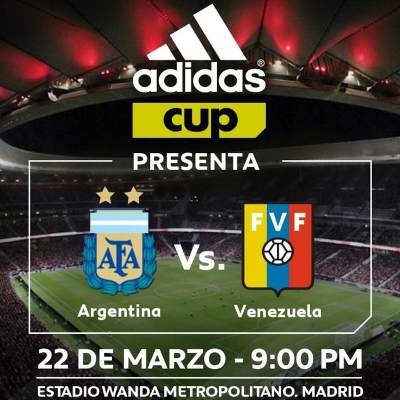 Argentina vs Venezuela EN VIVO Hora, Canal, Dónde ver Amistoso Fecha FIFA Marzo 2019
