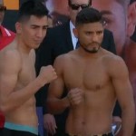 Abner Mares y Leo Santa Cruz cumplen con el pesaje previo a su pelea