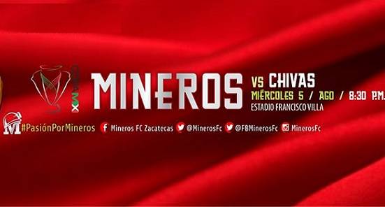 Mineros de Zacatecas vs Chivas
