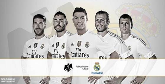 Tecate patrocinador del Real Madrid