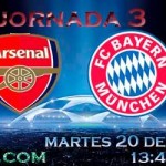 Arsenal vs Bayern Múnich