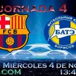 Barcelona vs BATE Borisov