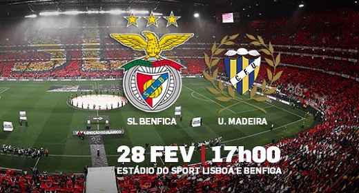 Benfica vs Uniao da Madeira