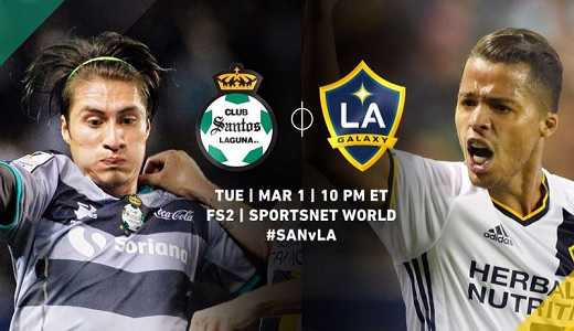 Santos vs LA Galaxy