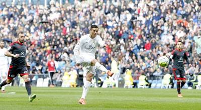 Real Madrid golea 7-1 a Celta de Vigo en la Liga Española 2015-2016
