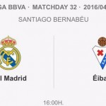 Real Madrid vs Eibar