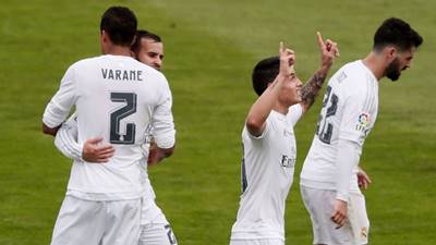 Real Madrid se impone 5-1 al Getafe en la Liga Española 2015-2016