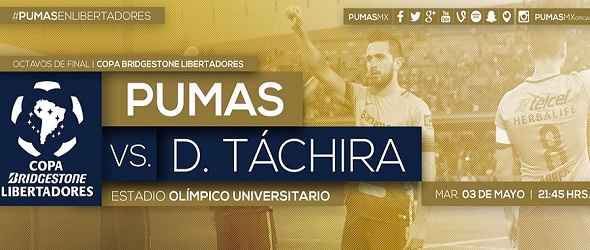Pumas vs Deportivo Táchira