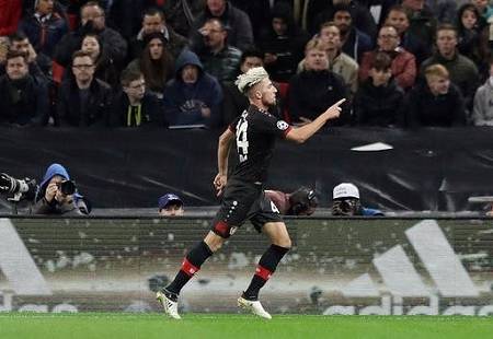 Bayer Leverkusen logra gran victoria 1-0 Tottenham