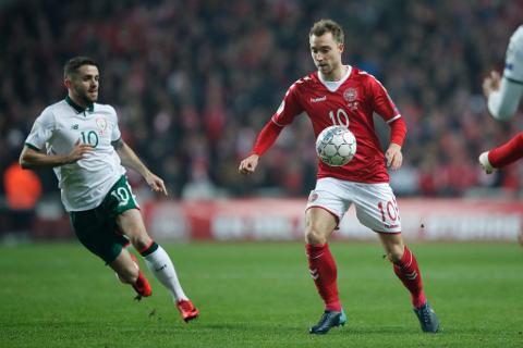Dinamarca nuevo invitado al Mundial 2018 al vencer 5-1 a Irlanda en el Repechaje
