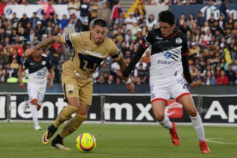 Lobos BUAP y Pumas empatan 1-1 en la jornada 4 del Torneo Clausura 2018