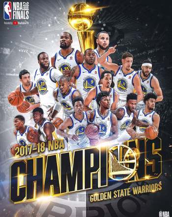 Golden State Warriors Campeones de la NBA 2018