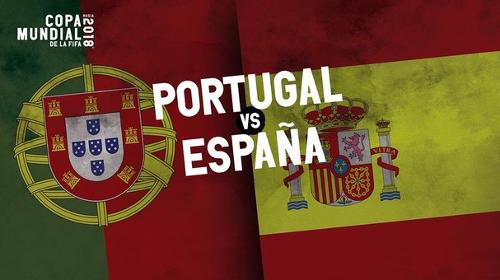 Portugal vs España Jornada 1 Mundial 2018