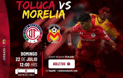 Resultado: Toluca vs Morelia [Vídeo Resumen Goles] ver 