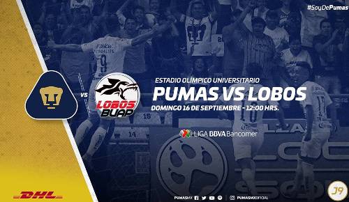 Resultado: Pumas vs Lobos BUAP [Vídeo Resumen- Goles] Jornada 9 Torneo  Apertura 2018