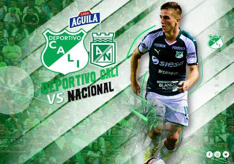 Deportivo Cali vs Atlético Nacional EN VIVO Hora, Canal, Dónde ver Semifinales Liga Colombia Apertura 2019