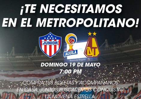 Junior vs Tolima EN VIVO Hora, Canal, Dónde ver Semifinales Liga Colombia Apertura 2019