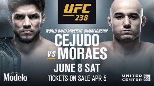UFC 238: Henry Cejudo vs Marlon Moraes