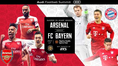 Arsenal vs Bayern Múnich EN VIVO Hora, Canal, Dónde ver International Champions Cup 2019