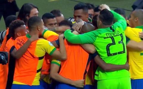 Gol de Roberto Firmino Brasil vs Argentina 2-0 Semifinales Copa América 2019
