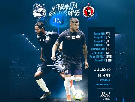 Puebla vs Tijuana EN VIVO Hora, Canal, Dónde ver Jornada 1 Torneo Apertura 2019