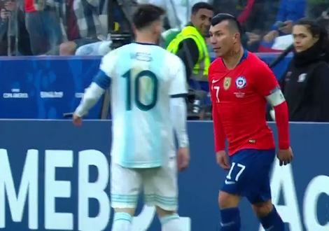 Repetición Polémica Expulsión de Leo Messi- Argentina vs Chile
