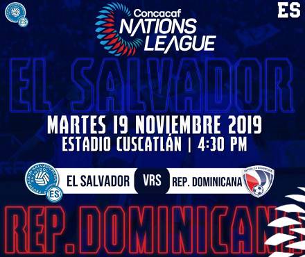 El Salvador vs República Dominicana EN VIVO Hora, Canal, Dónde ver Liga de Naciones CONCACAF 2019