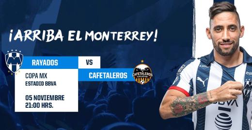 Monterrey vs Cafetaleros en VIVO