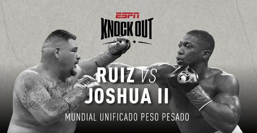 En qué Canal van a pasar Andy Ruiz vs Joshua EN VIVO