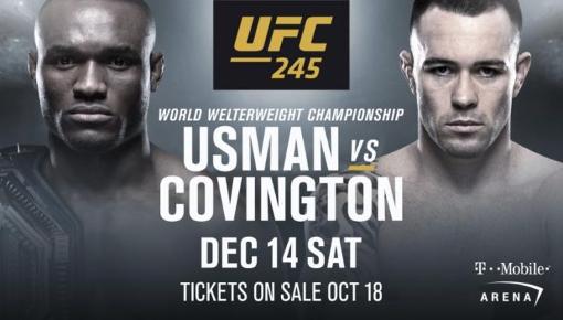Kamaru Usman vs Colby Covington