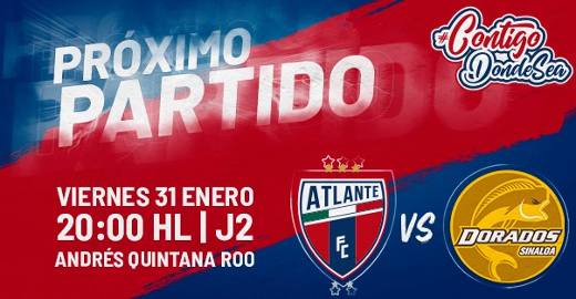 Atlante vs Dorados