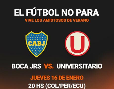 Boca Juniors vs Universitario