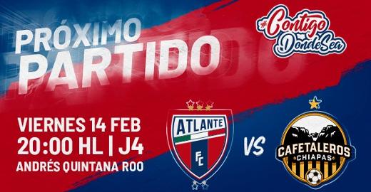 Atlante vs Cafetaleros