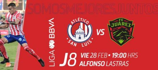 Atlético San Luis vs Juárez EN VIVO Hora, Canal, Dónde ver Jornada 8 Torneo Clausura 2020