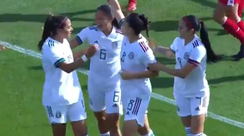 México vs San Cristóbal y Nieves 6-0 Torneo Preolímpico Femenil 2020