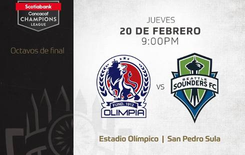 Olimpia vs Seattle Sounders