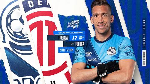 Puebla vs Toluca EN VIVO Hora, Canal, Dónde ver Jornada 7 Torneo Clausura 2020