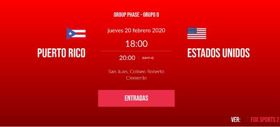 Puerto Rico vs Estados Unidos