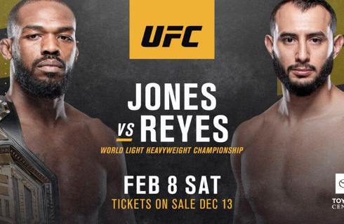 UFC 247: Jon Jones vs Dominick Reyes