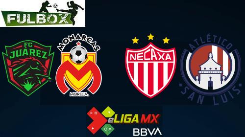 Juárez vs Morelia – Necaxa vs Atlético San Luis