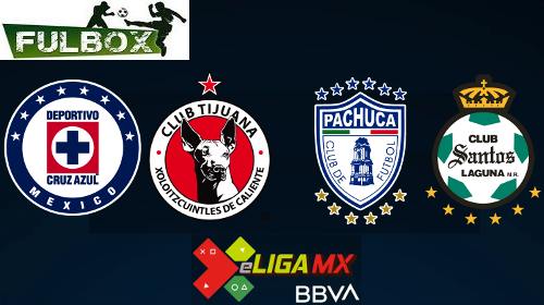 Cruz Azul vs Tijuana - Pachuca vs Santos