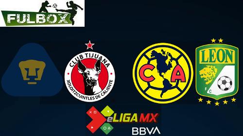 Pumas vs Tijuana - América vs León