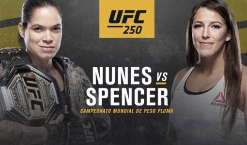 UFC 250: Amanda Nunes vs Felicia Spencer EN VIVO Cobertura, Resultado, Ganador
