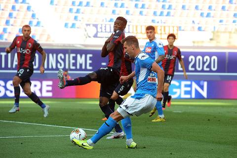 Bolonia vs Napoli 1-1 Jornada 33 Serie A 2019-2020